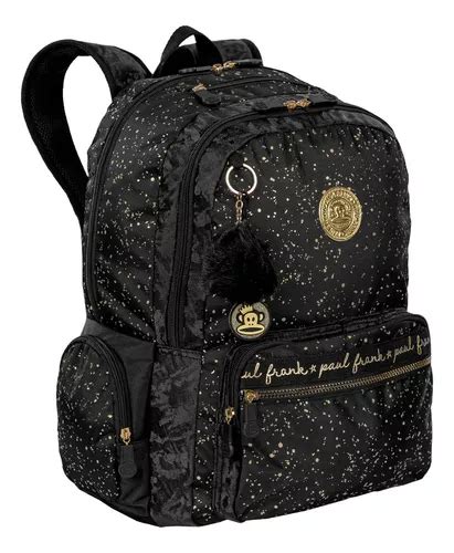 Mochila Feminina Costa Paul Frank Styles BlackN .